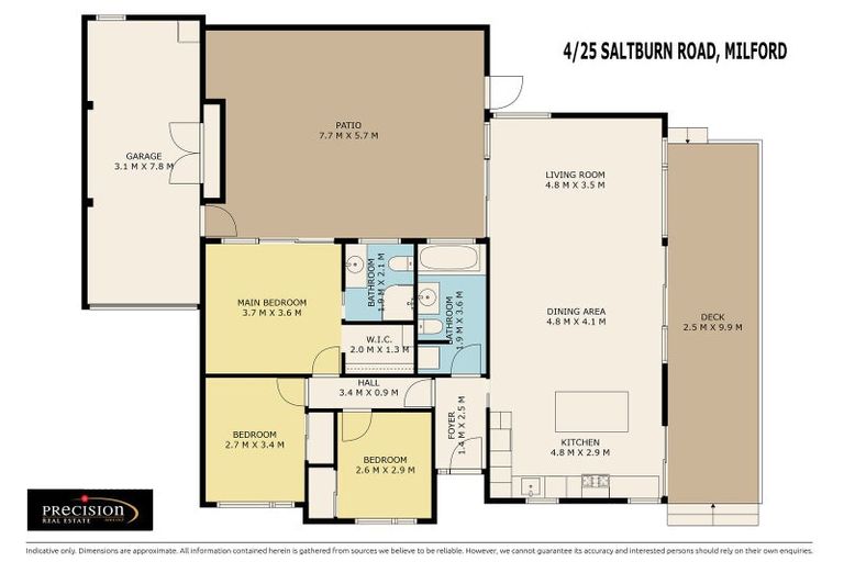 Photo of property in 25d Saltburn Road, Milford, Auckland, 0620