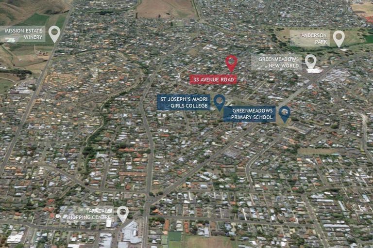 Photo of property in 33 Avenue Road, Greenmeadows, Napier, 4112