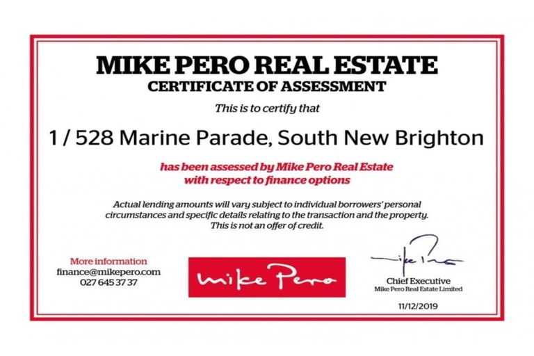 Photo of property in 1/528 Marine Parade, South New Brighton, Christchurch, 8062