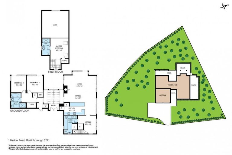 Photo of property in 1 Barlow Road, Martinborough, 5711