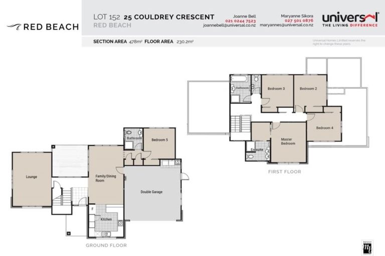 Photo of property in 25 Couldrey Crescent, Red Beach, 0932