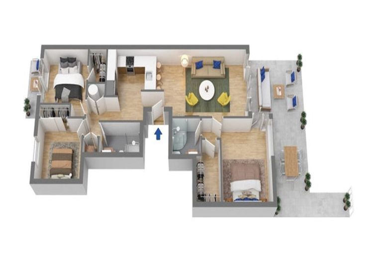 Photo of property in Apollo Apartments, 5/46g Rosedale Road, Rosedale, Auckland, 0632