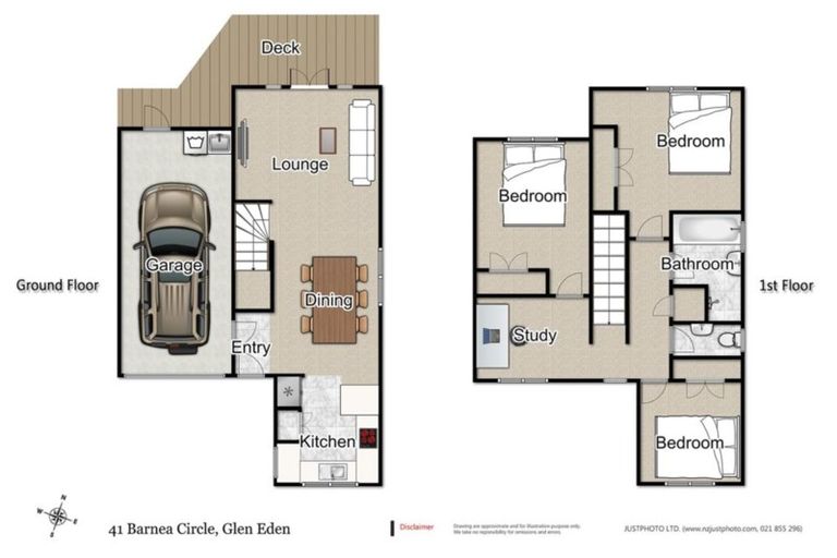 Photo of property in 41 Barnea Circle, Glen Eden, Auckland, 0602