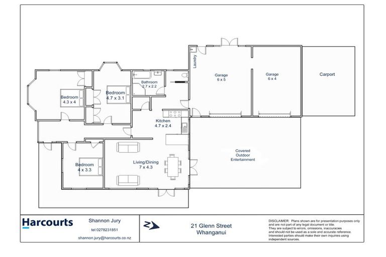 Photo of property in 21 Glenn Street, Castlecliff, Whanganui, 4501
