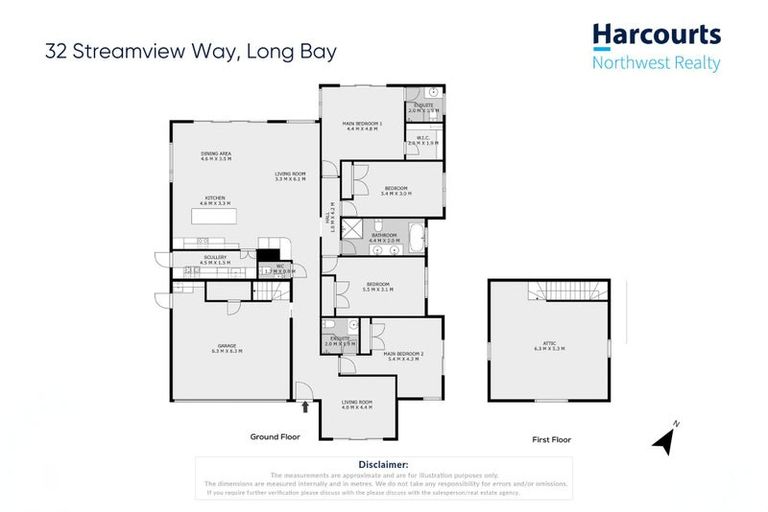 Photo of property in 32 Streamview Way, Long Bay, 0792