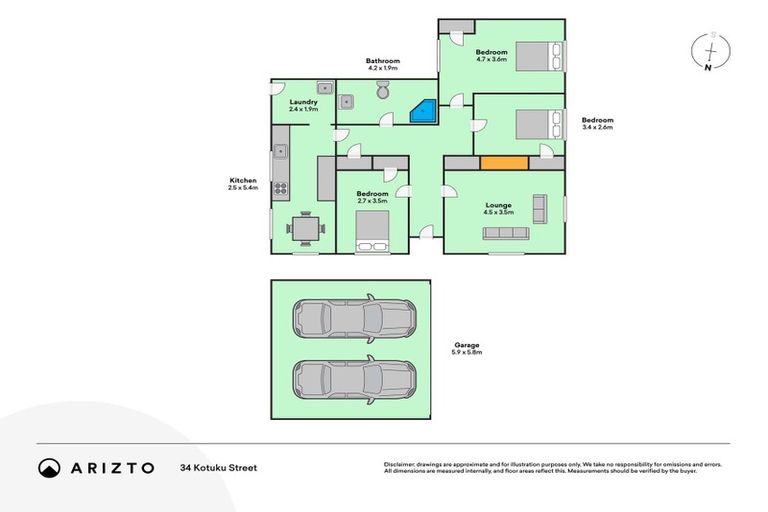 Photo of property in 34 Kotuku Street, Elsdon, Porirua, 5022