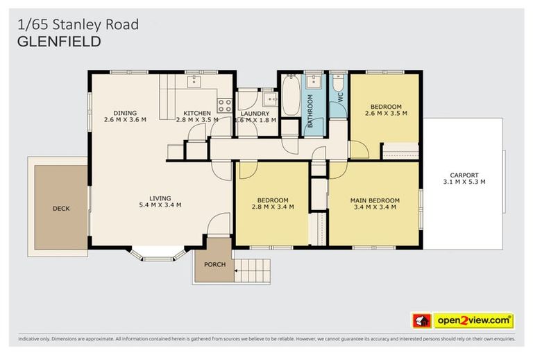 Photo of property in 1/65 Stanley Road, Glenfield, Auckland, 0629