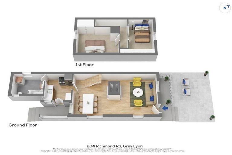 Photo of property in 204 Richmond Road, Grey Lynn, Auckland, 1021