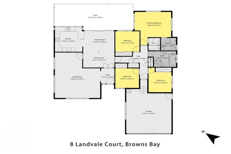 Photo of property in 8 Landvale Court, Browns Bay, Auckland, 0630