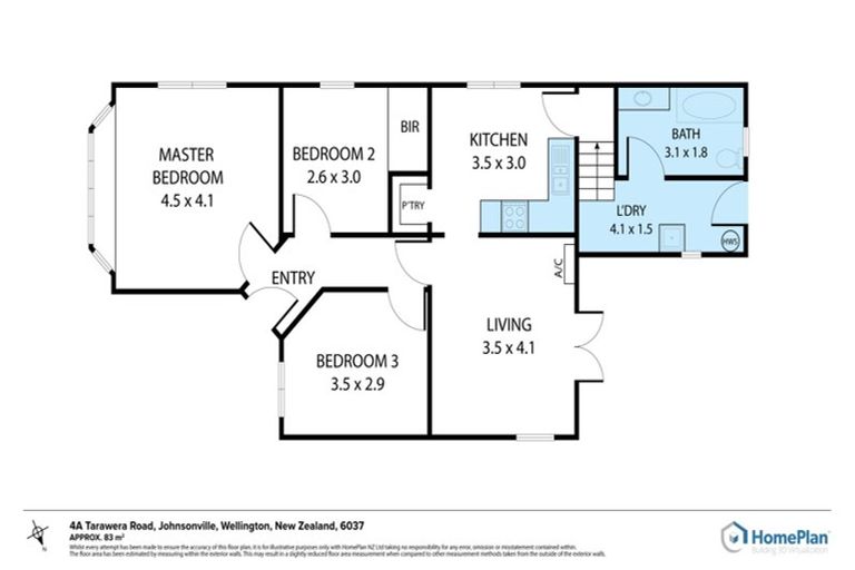 Photo of property in 4a Tarawera Road, Johnsonville, Wellington, 6037