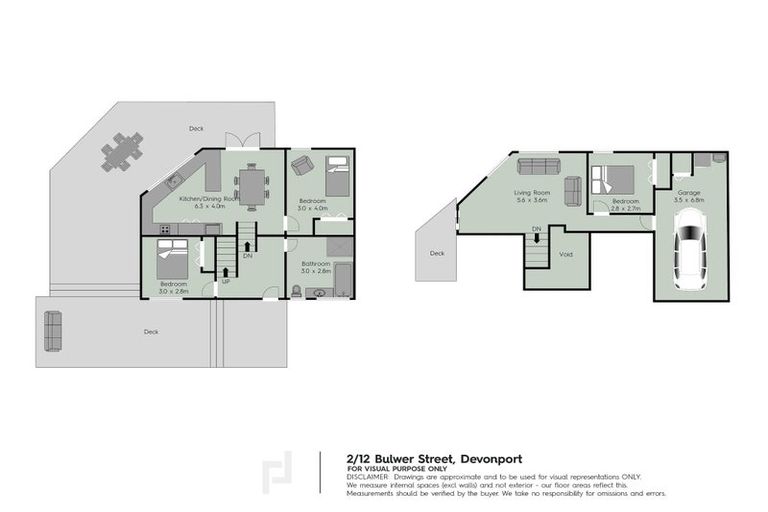 Photo of property in 2/12 Bulwer Street, Devonport, Auckland, 0624