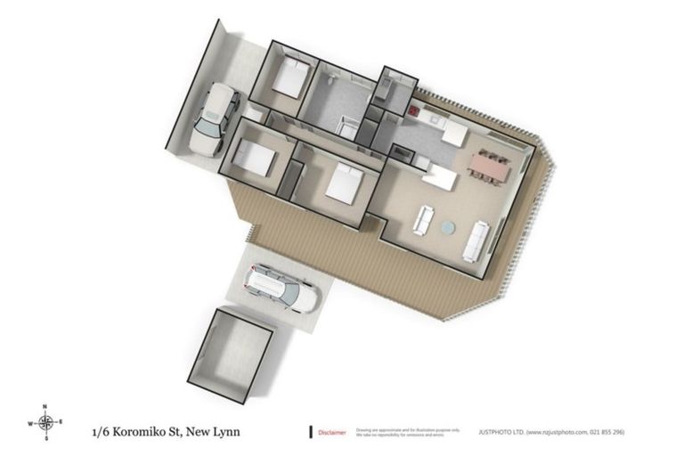 Photo of property in 1/6 Koromiko Street, New Lynn, Auckland, 0600