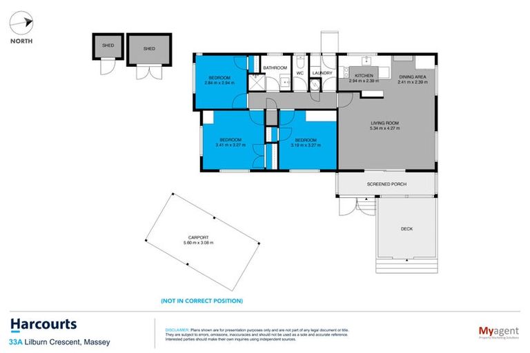 Photo of property in 33a Lilburn Crescent, Massey, Auckland, 0614