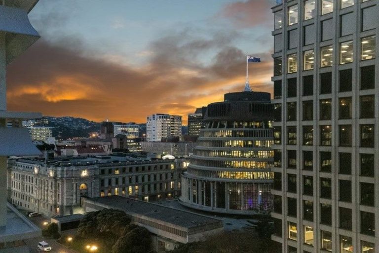 Photo of property in Kelvin House, 8d/16 The Terrace, Wellington Central, Wellington, 6011