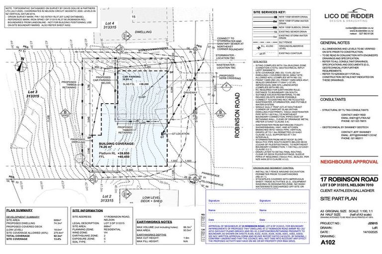 Photo of property in 17 Robinson Road, The Brook, Nelson, 7010