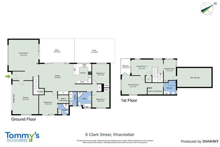Photo of property in 6 Clark Street, Khandallah, Wellington, 6035