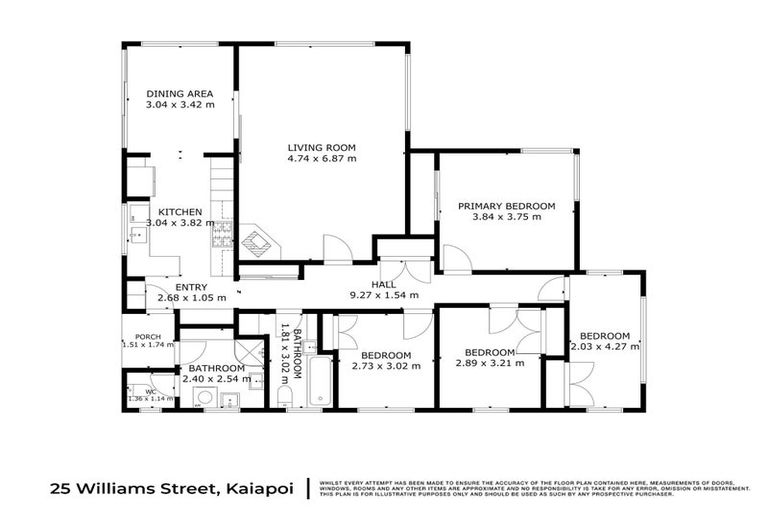 Photo of property in 25 Williams Street, Kaiapoi, 7630