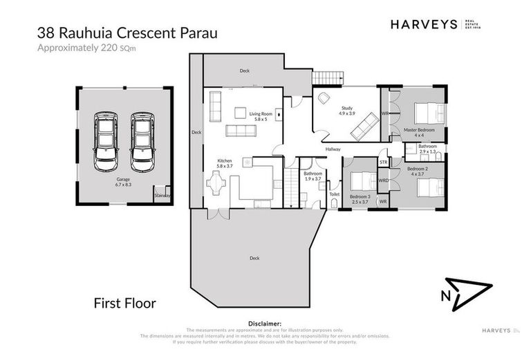 Photo of property in 38 Rauhuia Crescent, Parau, Auckland, 0604