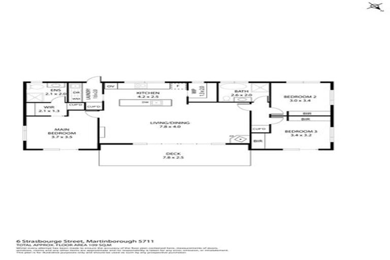 Photo of property in 6 Strasbourge Street, Martinborough, 5711