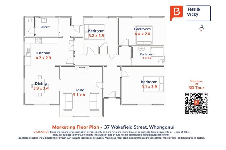 Photo of property in 37 Wakefield Street, Whanganui East, Whanganui, 4500