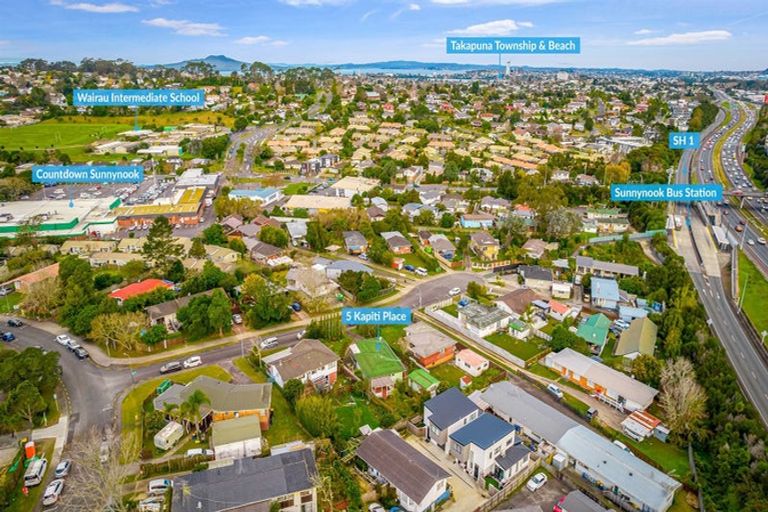 Photo of property in 5 Kapiti Place, Sunnynook, Auckland, 0620