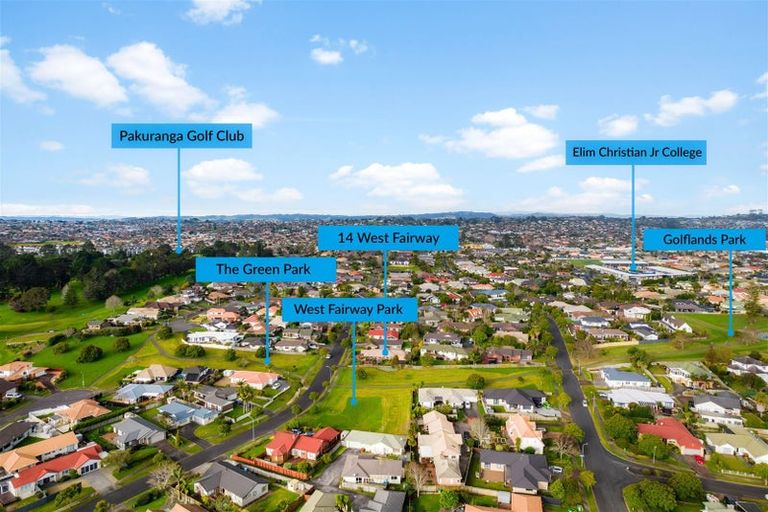 Photo of property in 14 West Fairway, Golflands, Auckland, 2013