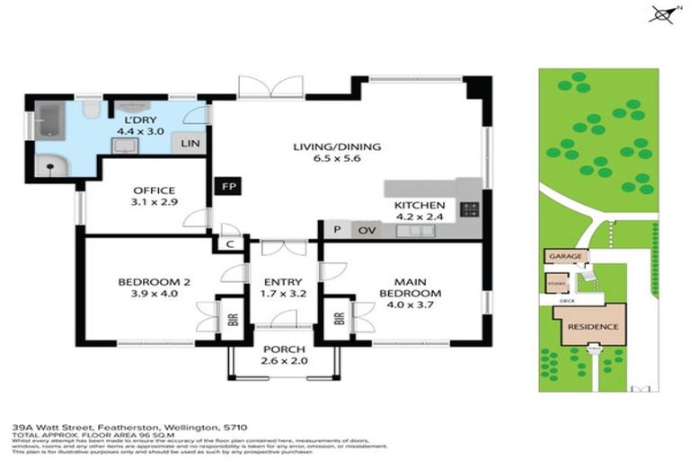 Photo of property in 39a Watt Street, Featherston, 5710