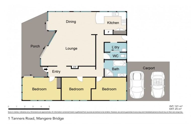 Photo of property in 1 Tanners Road, Mangere Bridge, Auckland, 2022