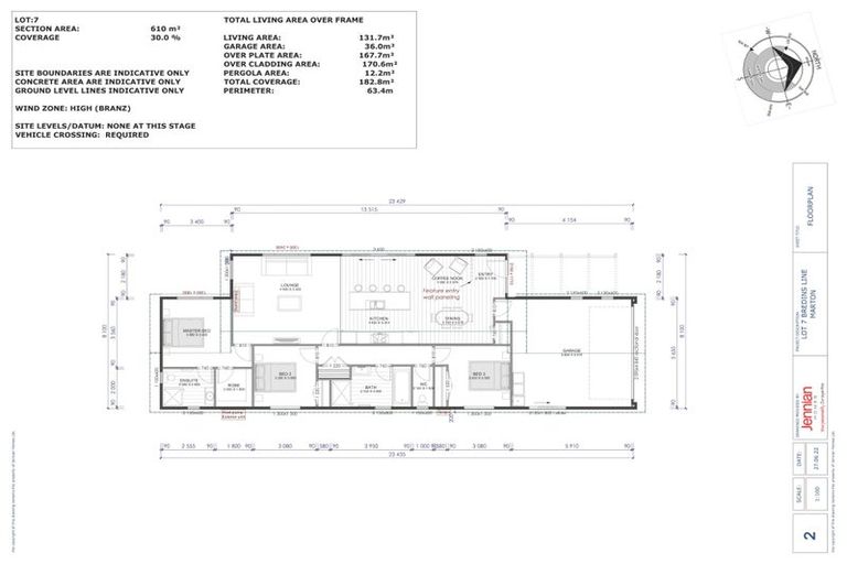 Photo of property in 12 Campbell Place, Marton, 4710