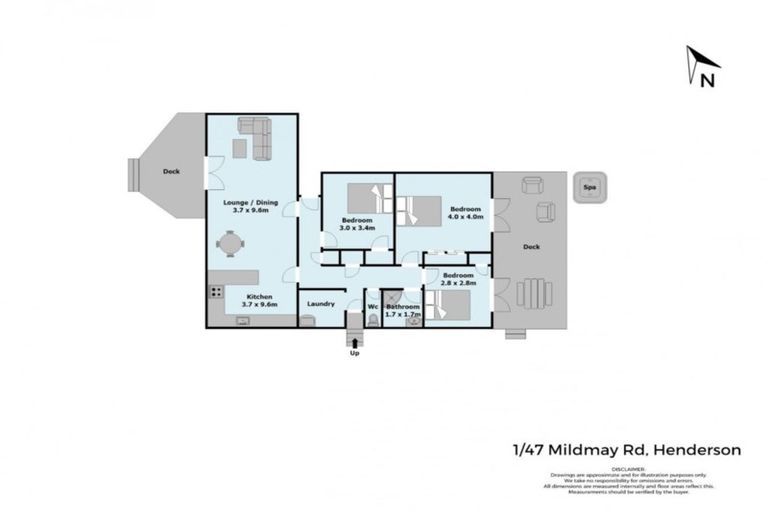 Photo of property in 1/47 Mildmay Road, Henderson, Auckland, 0610