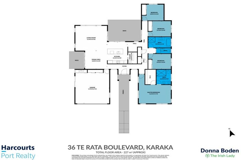 Photo of property in 36 Te Rata Boulevard, Karaka, 2124