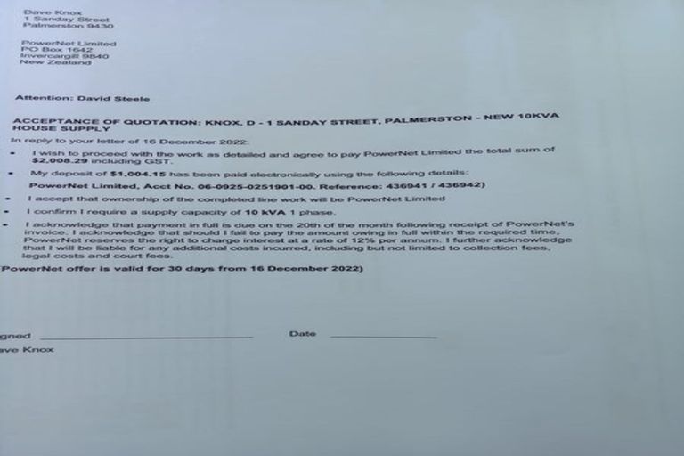 Photo of property in 1 Sanday Street, Palmerston, 9430