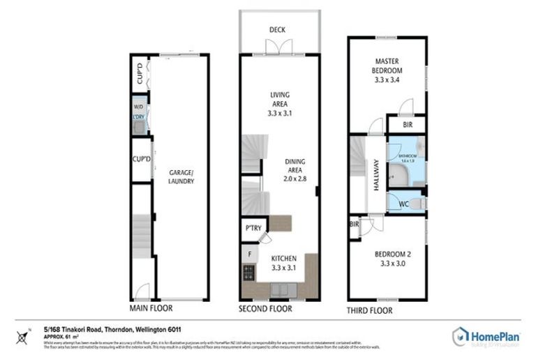 Photo of property in 5/168 Tinakori Road, Thorndon, Wellington, 6011