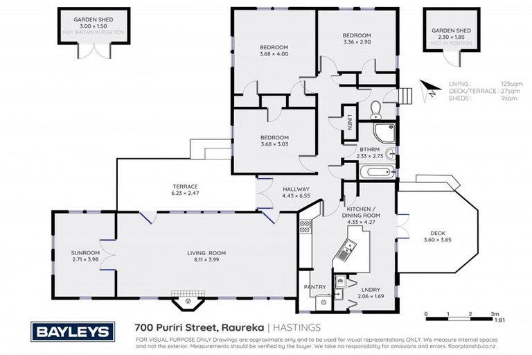 Photo of property in 700 Puriri Street, Raureka, Hastings, 4120