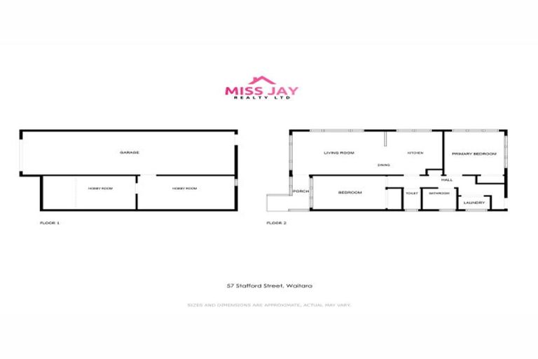 Photo of property in 57a Stafford Street, Waitara, 4320