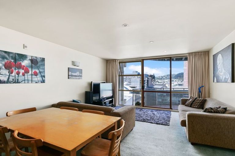 Photo of property in Sirocco Apartments, 608/8 Church Street, Wellington Central, Wellington, 6011