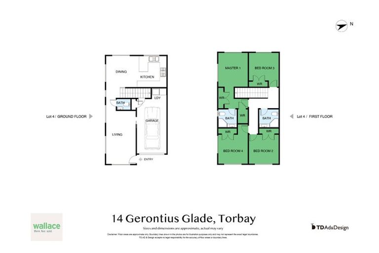 Photo of property in 14d Gerontius Glade, Torbay, 0630