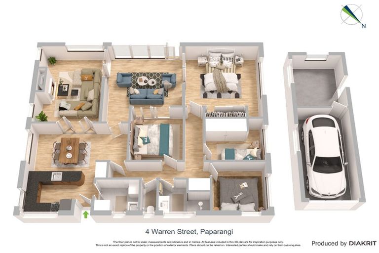 Photo of property in 4 Warren Street, Paparangi, Wellington, 6037