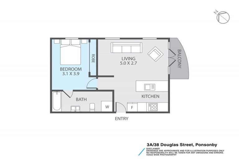 Photo of property in 3a/38 Douglas Street, Ponsonby, Auckland, 1021