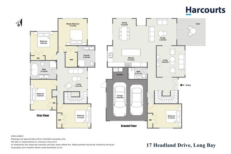 Photo of property in 17 Headland Drive, Long Bay, Auckland, 0630