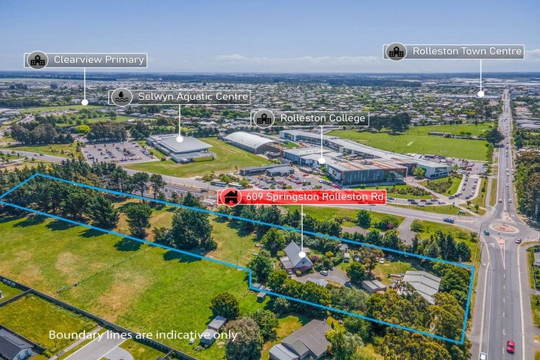 Photo of property in 609 Springston Rolleston Road, Rolleston, 7615