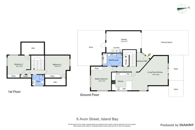 Photo of property in 6 Avon Street, Island Bay, Wellington, 6023