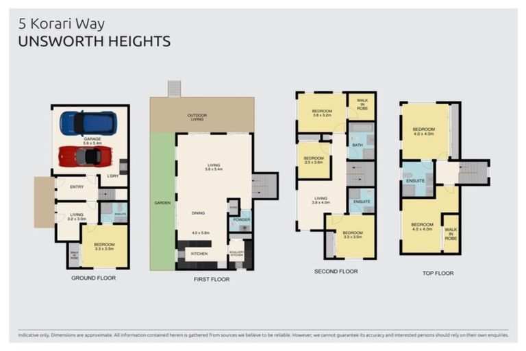 Photo of property in 5 Korari Way, Unsworth Heights, Auckland, 0632