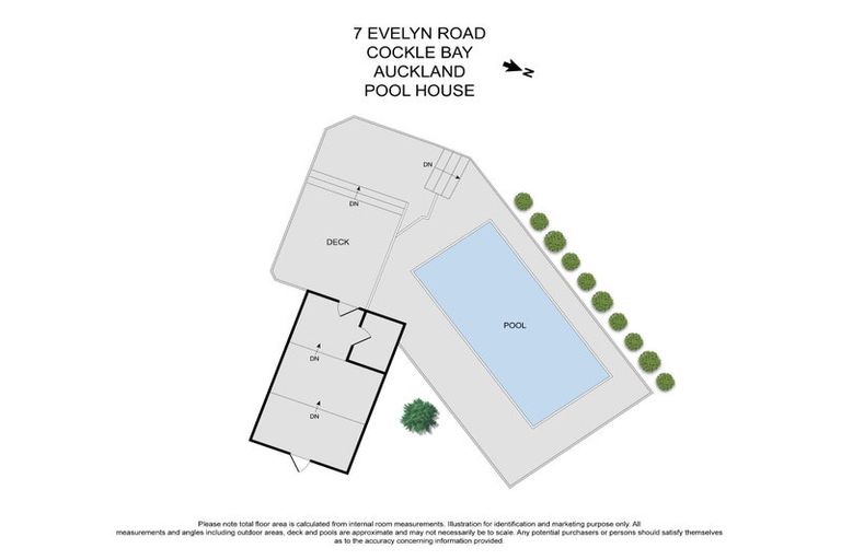 Photo of property in 7 Evelyn Road, Cockle Bay, Auckland, 2014