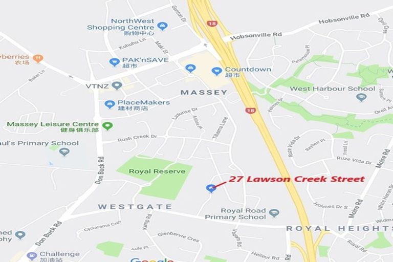 Photo of property in 27 Lawson Creek Street, Massey, Auckland, 0614