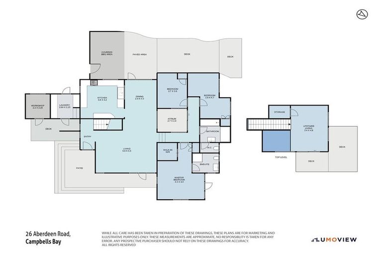 Photo of property in 26 Aberdeen Road, Campbells Bay, Auckland, 0620