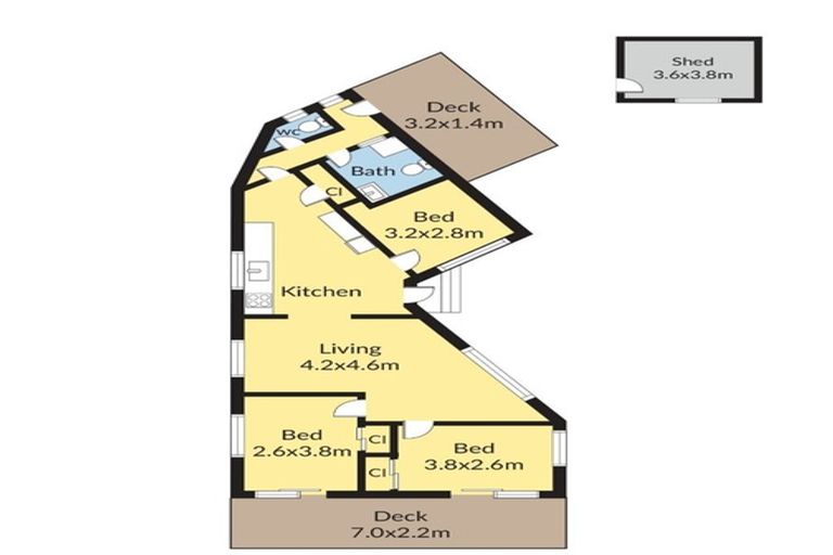 Photo of property in 2/99 Clovelly Road, Bucklands Beach, Auckland, 2012