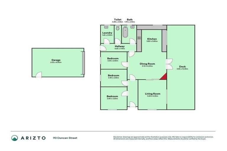 Photo of property in 90 Duncan Street, Whanganui East, Whanganui, 4500