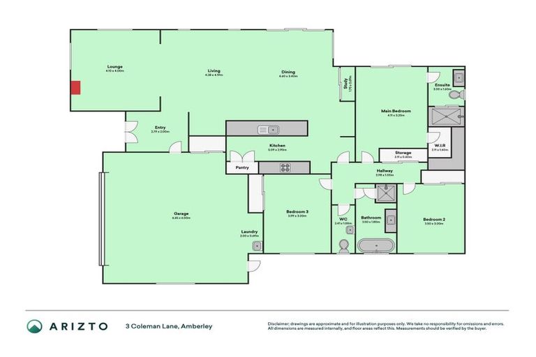 Photo of property in 3 Coleman Lane, Amberley, 7410