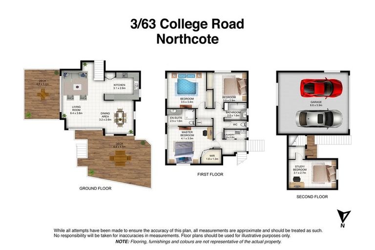 Photo of property in 3/63 College Road, Northcote, Auckland, 0627